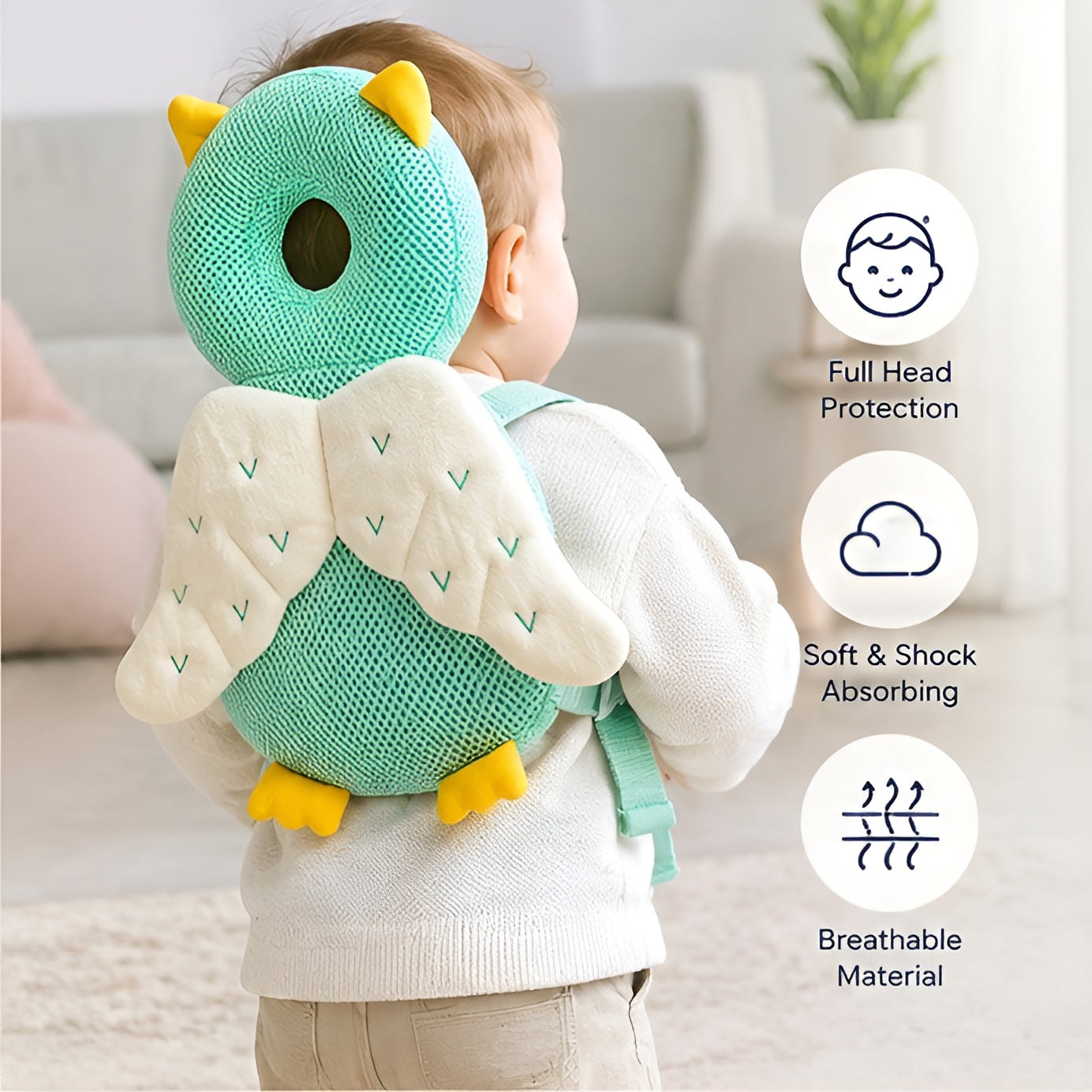 Toddler Breathable Baby Head Pillow